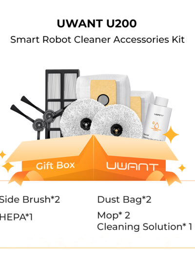 Accessories kit for robot vacuum cleaner
